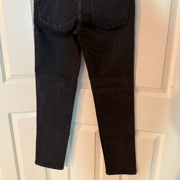 Madewell - Low-rise Stovepipe Jeans, Black, size 27 - Picture 4 of 4